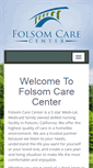 Mobile Screenshot of folsomcarecenter.com